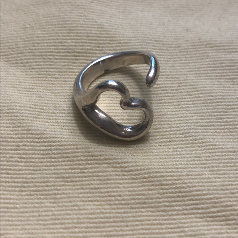 Tiffany and Co Open Heart Ring